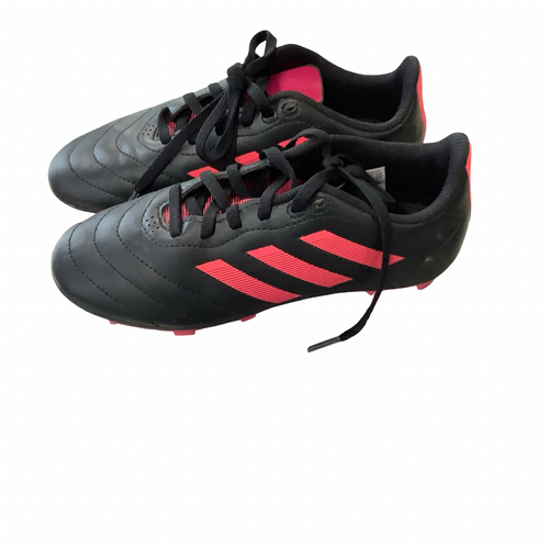 Vist Large View of Product Image Which is Used Adidas Soccer Cleats Black Junior 04