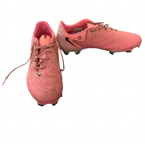 Vist Large View of Product Image Which is Used Nike Soccer Cleats Pink Senior 10.5