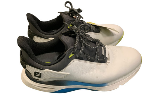Vist Large View of Product Image Which is Used Foot Joy Mens Golf Shoes White Senior 8.5