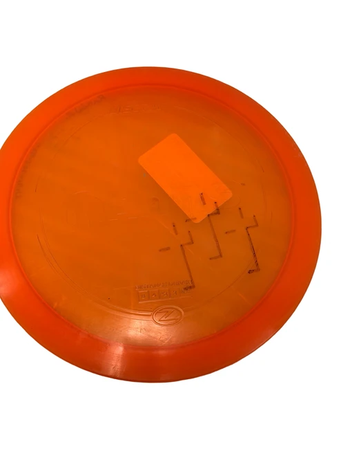 Vist Large View of Product Image Which is Used Discraft MANTIS Z Disc Golf Driver Orange 172g