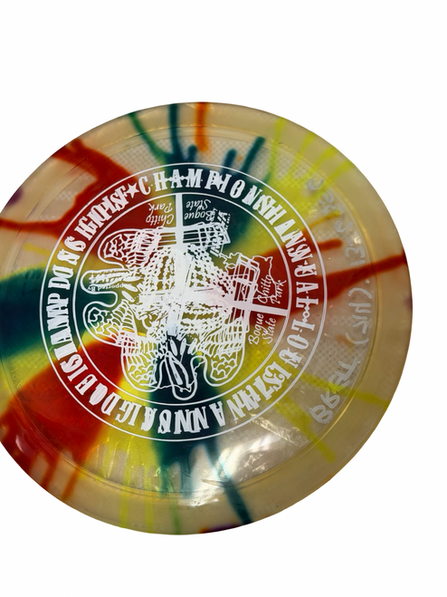 Vist Large View of Product Image Which is Used Innova LEOPARD3 CHAMPION DYE BOGUE CHITTO Disc Golf Driver None 168g