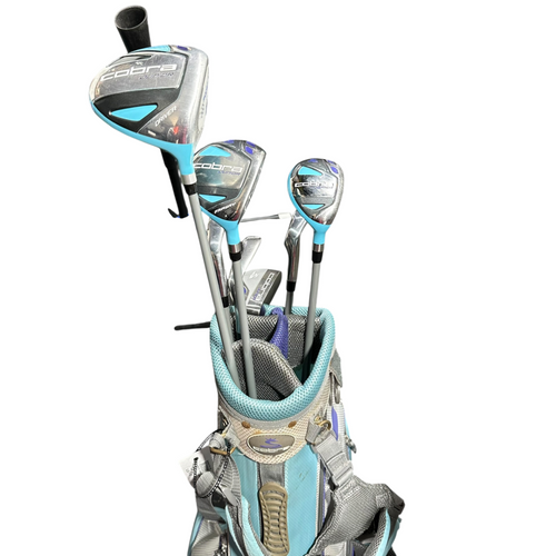 Vist Large View of Product Image Which is Used Cobra COBRA JUNIOR SET Jr Package Set RH Teal 8 Piece