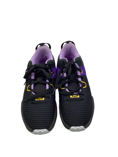 Vist Large View of Product Image Which is Used Nike LEBRON WITNESS 7 Basketball Shoes W Black Senior 8