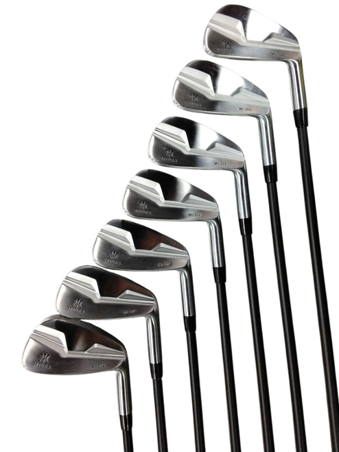 Vist Large View of Product Image Which is Used MIURA MC-502 W/KBS PGI PLAYER SHAFT 60G Mens Iron Set RH 4I-PW