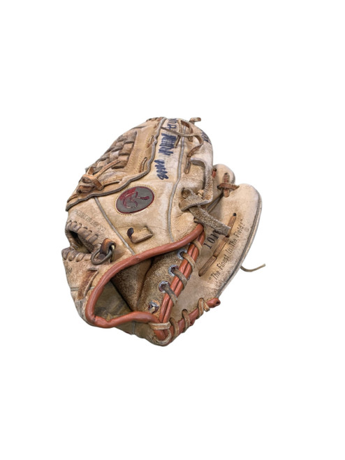 Vist Large View of Product Image Which is Used Rawlings ROBIN YOUNT BB/SB Glove RH Throw Brown 12"