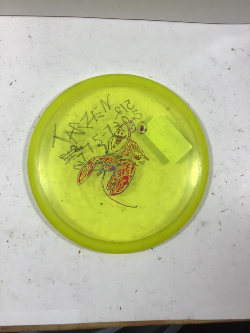 Vist Large View of Product Image Which is Used Mint ETERNAL LOBSTER Disc Golf Mid Range Yellow 178g