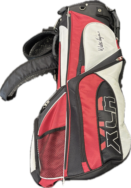 Vist Large View of Product Image Which is Used Walter Hagen XLR Mens Stand Bag White/Black/Red