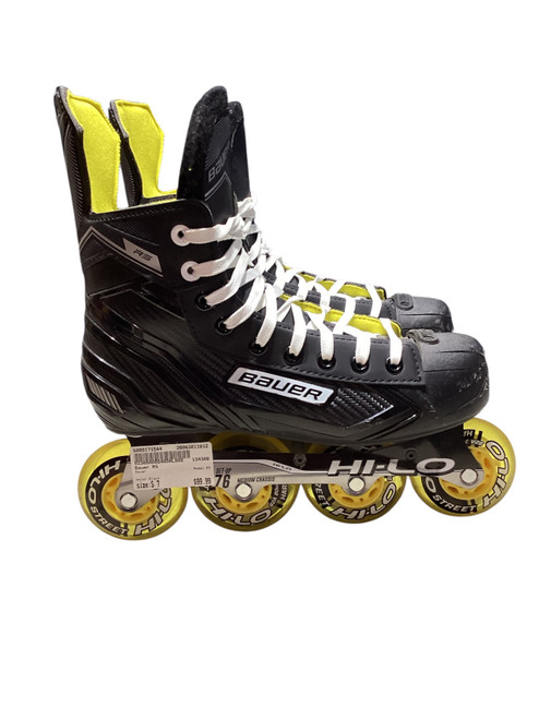 Vist Large View of Product Image Which is Used Bauer RS Senior Rec Fitness Skates Black Senior 7