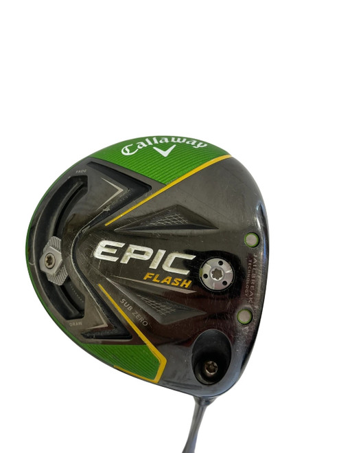 Vist Large View of Product Image Which is Used Callaway Epic Flash Sub Zero 9 Degree Mens RH Driver