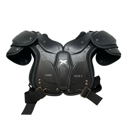 Vist Large View of Product Image Which is Used Xenith FLYTE 2 YTH LARGE S/PADS FB Shoulder Pads Black LG