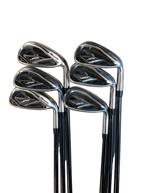 Vist Large View of Product Image Which is Used Mizuno JPX 800 HD Mens Iron Set RH 6I-GW/AW