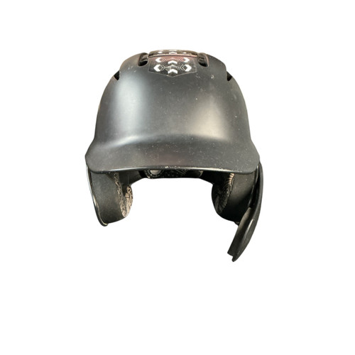 Vist Large View of Product Image Which is Used Victus Batting Helmet w/Mask Black SM