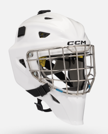 Vist Large View of Product Image Which is New AXIS F5 GOAL MASK JR WHT