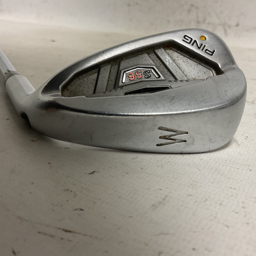 Vist Large View of Product Image Which is Used Ping S56 YELLOW DOT Golf Wedge Mens RH Pitching Wedge