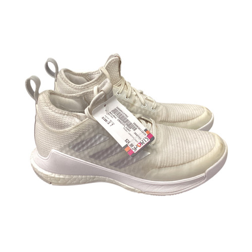 Vist Large View of Product Image Which is Used Adidas CRAZYFLIGHT VB Shoes Adult White Senior 7