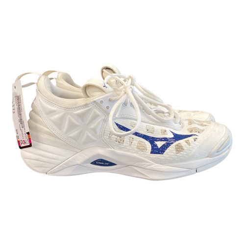 Vist Large View of Product Image Which is Used Mizuno VB Shoes Adult White Senior 7.5