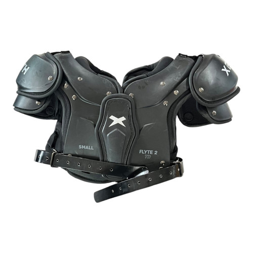 Vist Large View of Product Image Which is Used Xenith FLYTE 2 TD FB Shoulder Pads Black SM
