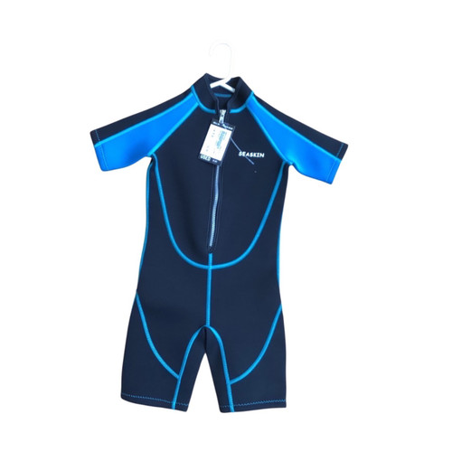 Vist Large View of Product Image Which is Used  SEASKIN Junior Spring Suit Teal JR 08