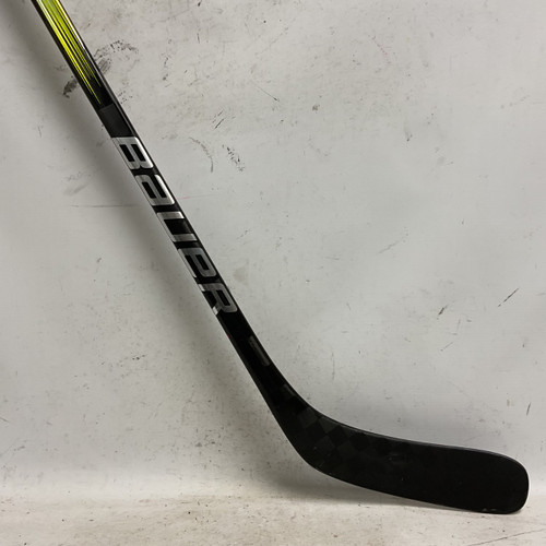 Vist Large View of Product Image Which is Used Bauer HYPERLITE 2 Junior One Piece Left Black And Grey 50 Flex