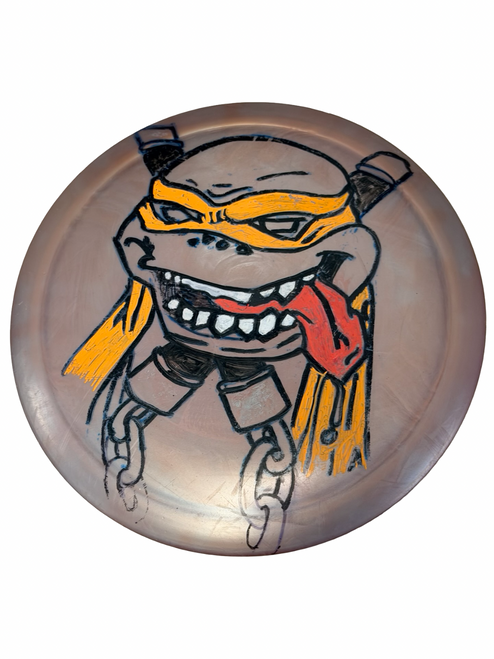 Vist Large View of Product Image Which is Used Westside STAG Disc Golf Driver Purple 175g