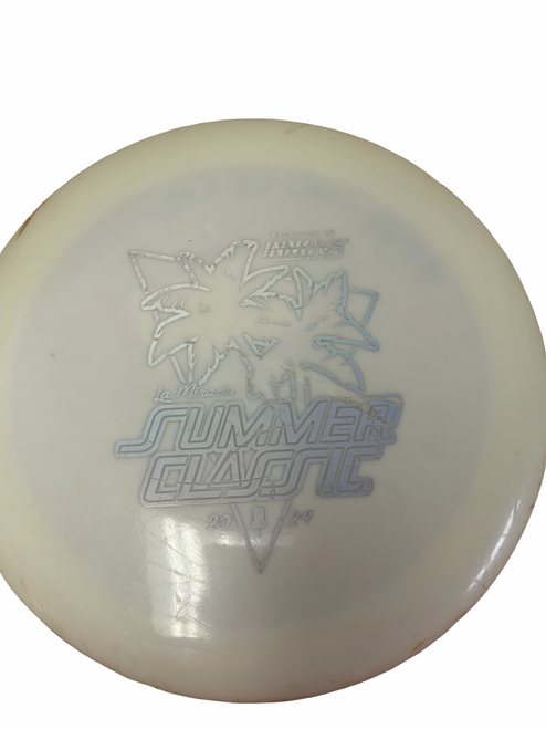 Vist Large View of Product Image Which is Used Innova DESTROYER LA MIRADA SUMMER CLASSIC Disc Golf Driver White 174g