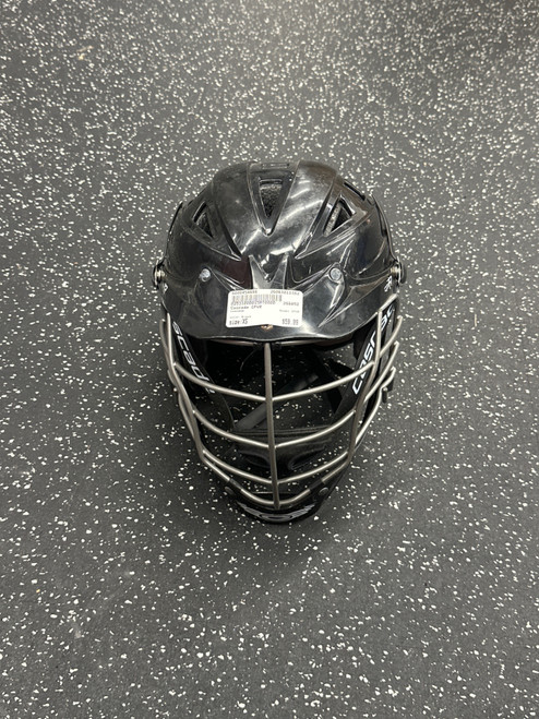 Vist Large View of Product Image Which is Used Cascade CPVR Lacrosse Helmet Black XS