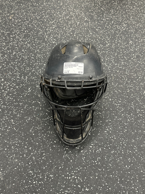 Vist Large View of Product Image Which is Used Easton ELITE Catchers Helmet w/Mask Black One Size