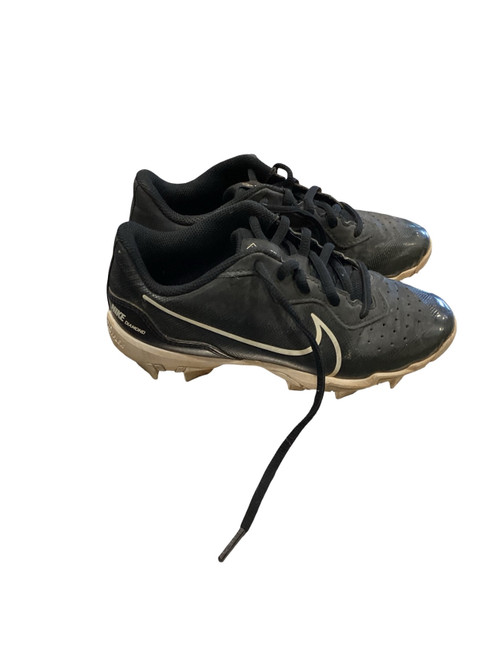 Vist Large View of Product Image Which is Used Nike DIAMOND BB/SB Cleats Black Junior 02.5