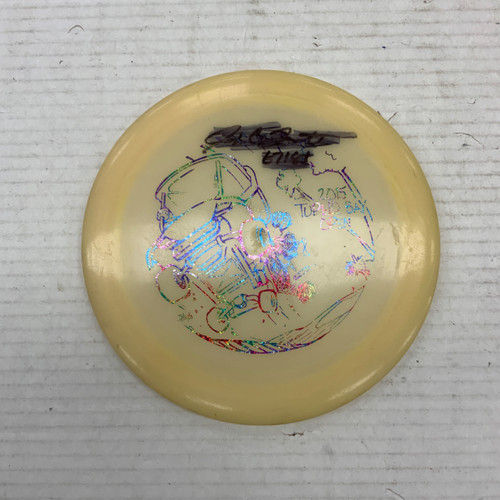 Vist Large View of Product Image Which is Used Innova GLOW DESTROYER Disc Golf Driver White 174g