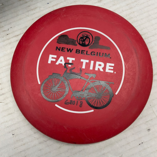 Vist Large View of Product Image Which is Used Innova DX BIG BEAD AVIAR Disc Golf Putter Red 175g