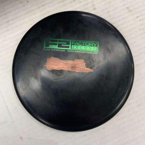 Vist Large View of Product Image Which is Used Innova STAR ROC Disc Golf Mid Range Black 179g