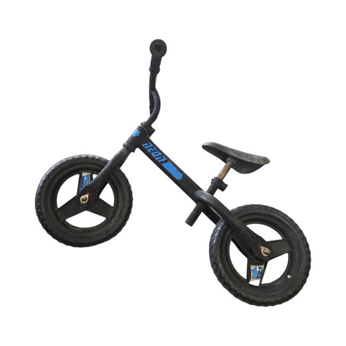 Vist Large View of Product Image Which is Used YVOLUTION NEON BALANCE BIKE Training Wheel Bike Boys Black 12"
