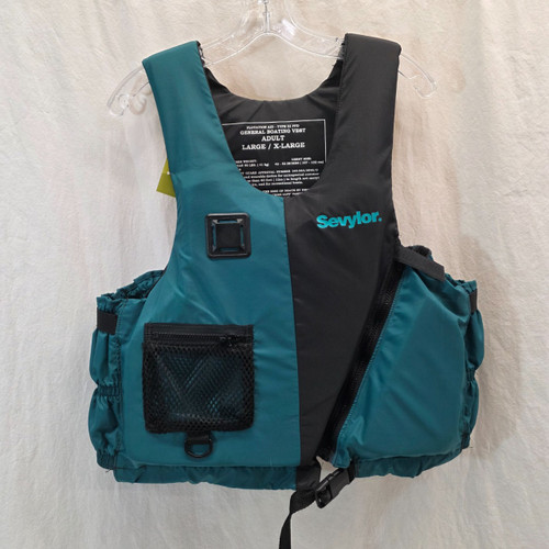 Vist Large View of Product Image Which is Used Sevylor Adult PFD Teal L/XL
