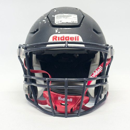 Vist Large View of Product Image Which is Used Riddell 2022 SPEEDFLEX YOUTH FB Helmet Black MD