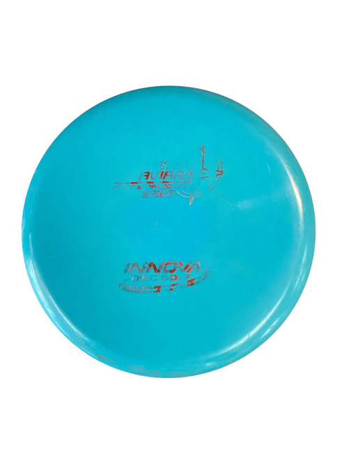 Vist Large View of Product Image Which is Used Innova STAR AVIAR Disc Golf Putter Teal