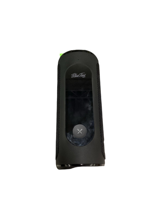 Vist Large View of Product Image Which is Used Blue Tees Golf RANGE FINDER/SPEAKER Field Equipment Black