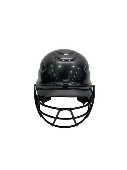 Vist Large View of Product Image Which is Used Rawlings CFBH1 Batting Helmet w/Mask Grey M/L