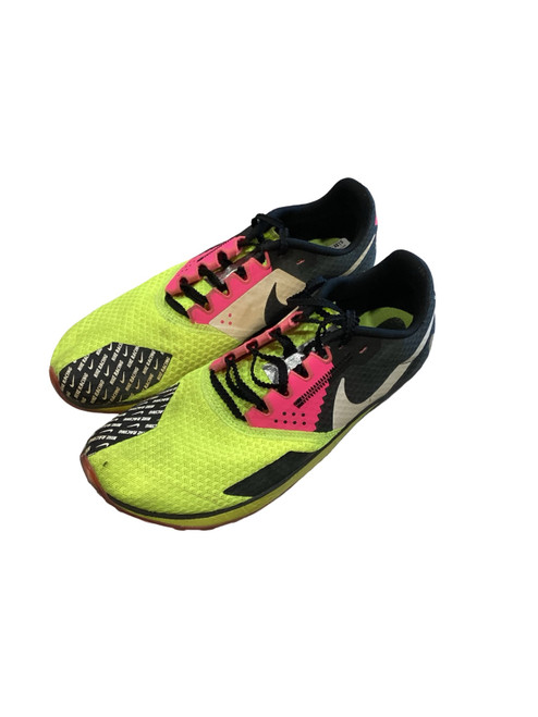 Vist Large View of Product Image Which is Used Nike Track & Field Cleats Adult Yellow Senior 6.5
