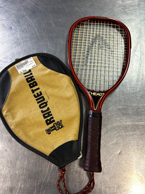 Vist Large View of Product Image Which is Used RACQUETBALL Adult Racquetball Racquet Brown Unknown