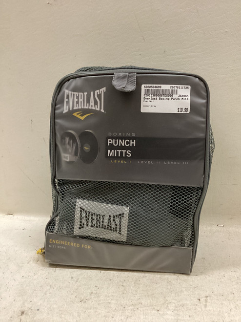 Vist Large View of Product Image Which is Used Everlast Boxing Pads Grey