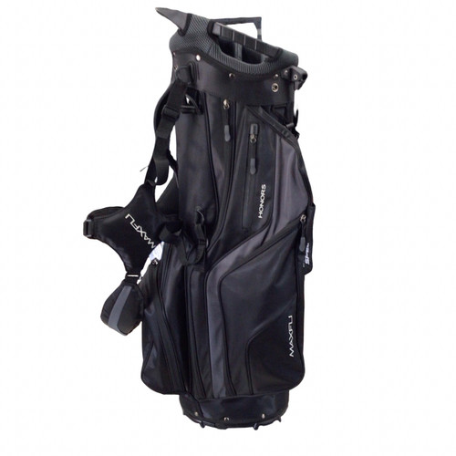 Vist Large View of Product Image Which is Used Maxfli HONORS STAND BAG Mens Stand Bag Black