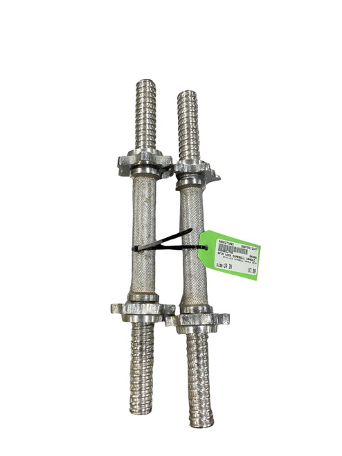 Vist Large View of Product Image Which is Used SPIN LOCK DUMBBELL HANDLE PAIR Dumbbell Handle 14"