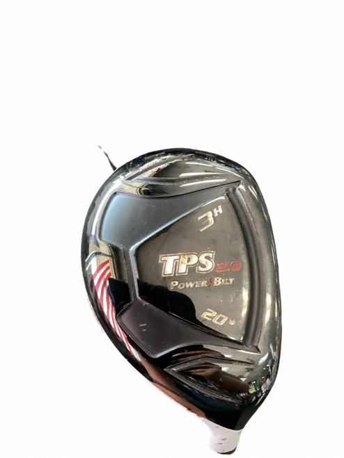 Vist Large View of Product Image Which is Used Powerbilt TPS 2.0 Mens Hybrid Club RH 3 Hybrid