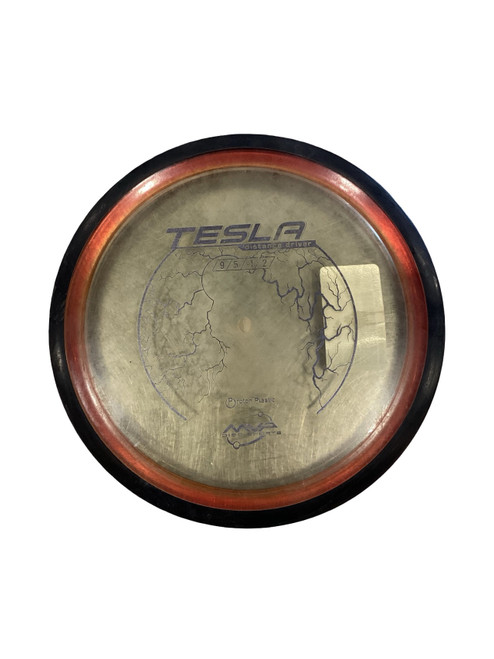 Vist Large View of Product Image Which is Used MVP TESLA Disc Golf Driver Clear