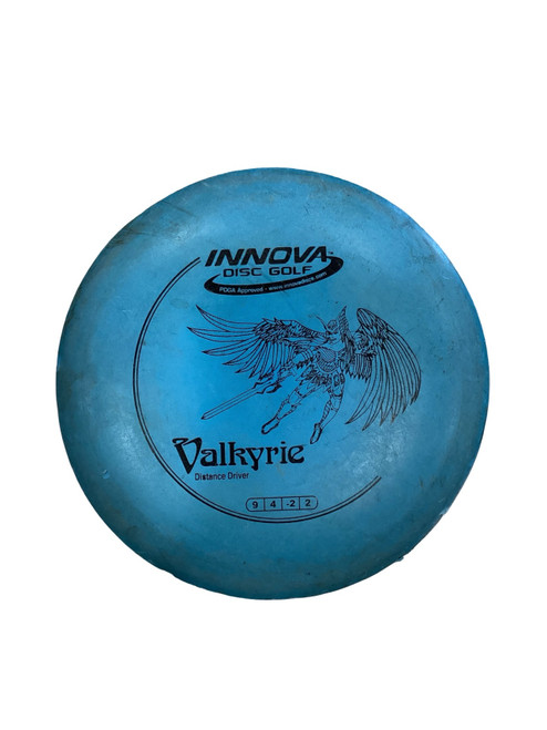 Vist Large View of Product Image Which is Used Innova VALKYRIE Disc Golf Driver Royal Blue