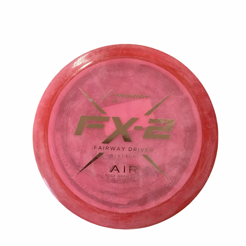 Vist Large View of Product Image Which is Used Prodigy FX-2 Disc Golf Driver Red