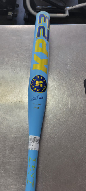 Vist Large View of Product Image Which is Used Miken 2026 KP23 BB/SB Slowpitch Bat 34"