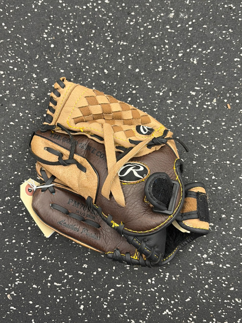 Vist Large View of Product Image Which is Used Rawlings PM709RPU BB/SB Glove T-ball Black 10 1/2"