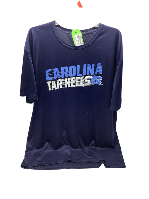 Vist Large View of Product Image Which is Used CAROLINA TARHEELS S.S. T-Shirt M Navy Blue 2X
