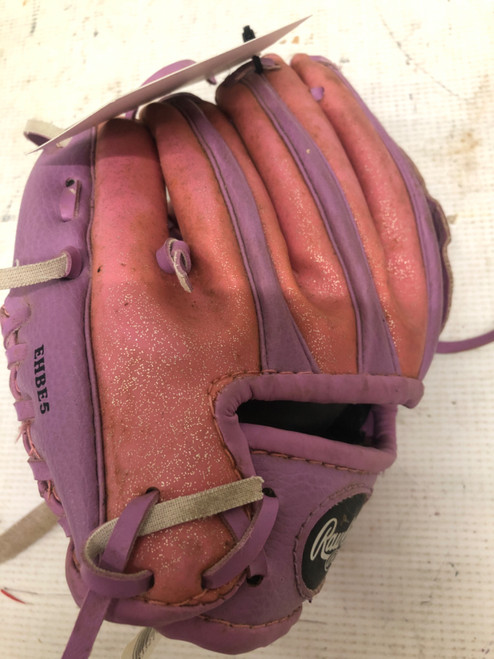 Vist Large View of Product Image Which is Used Rawlings PL15WB BB/SB Glove LH Throw Brown 9"